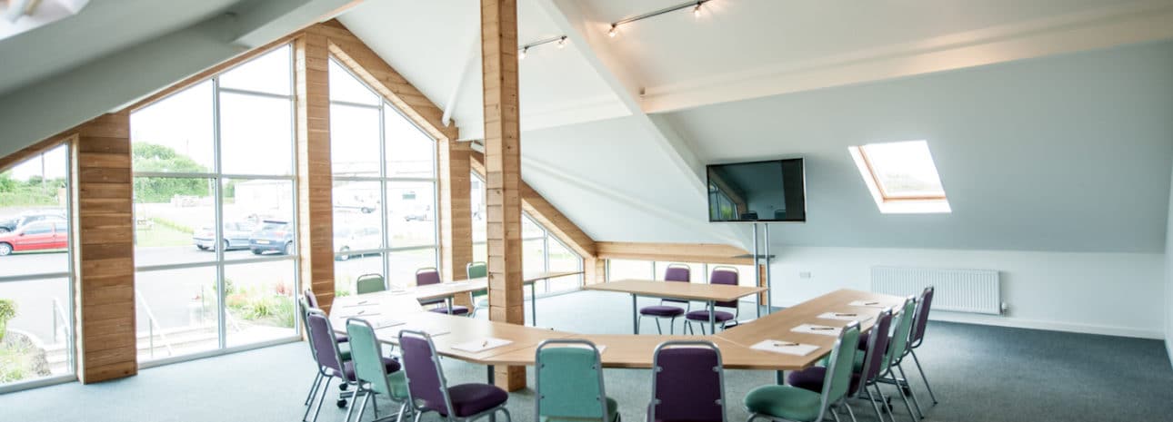 Etherington's conference room in Cornwall